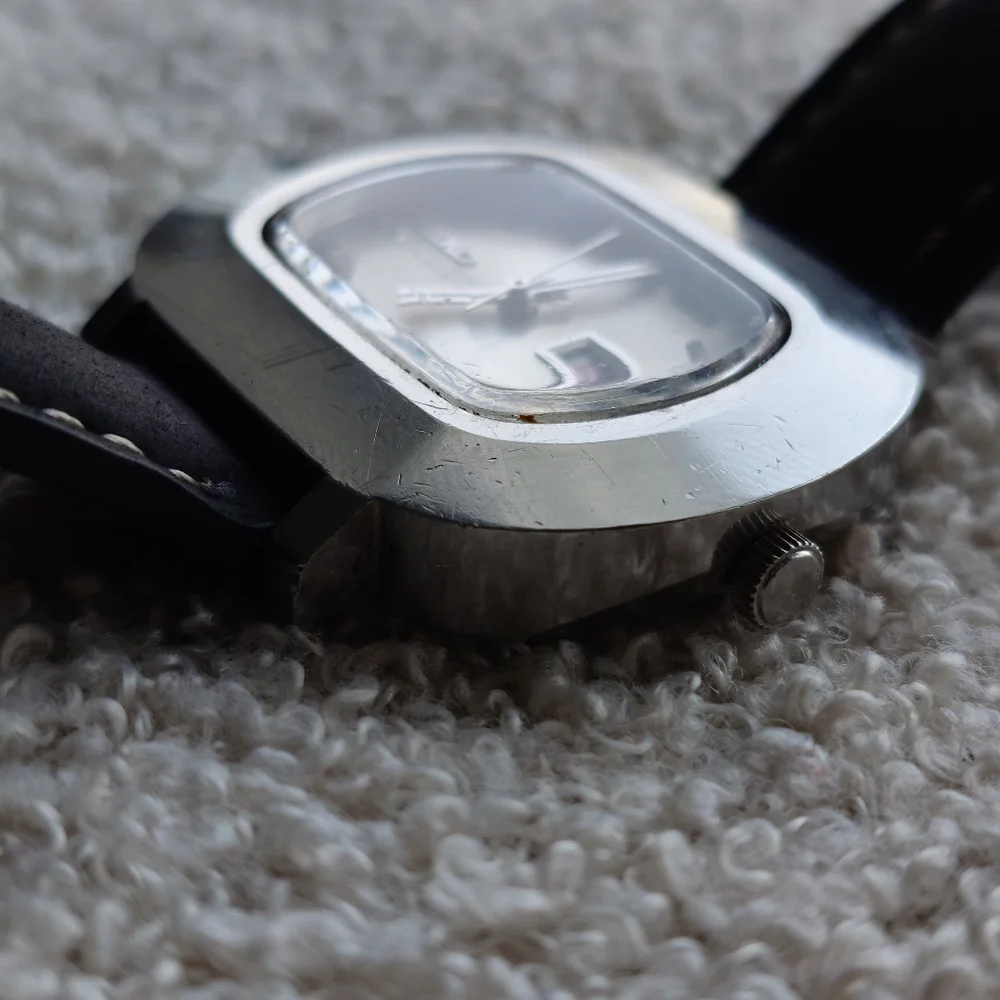 Seiko Lord Matic 25 Jewels Automatic “TV Dial” Vintage Watch Japan 1970s Rare - Picture 10 of 11